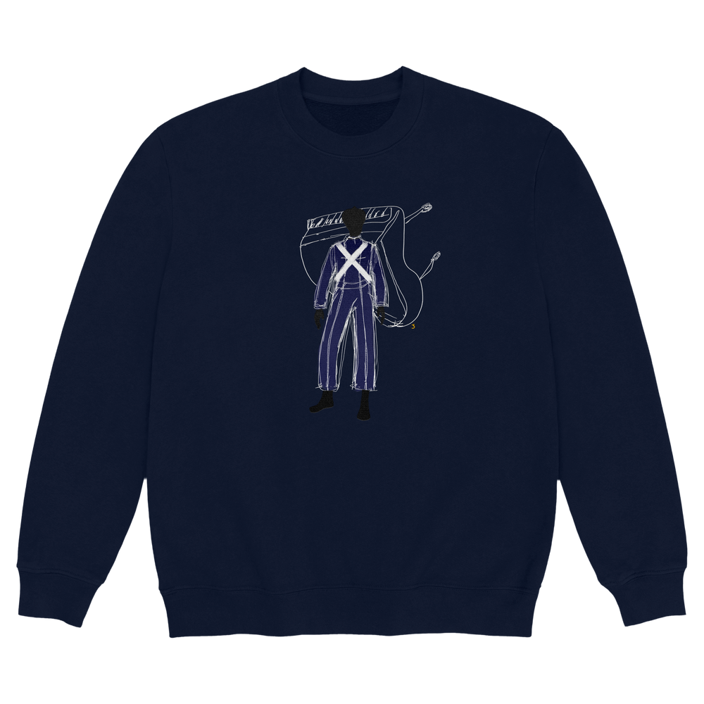 7 PIANO SKETCHES COVER CREWNECK