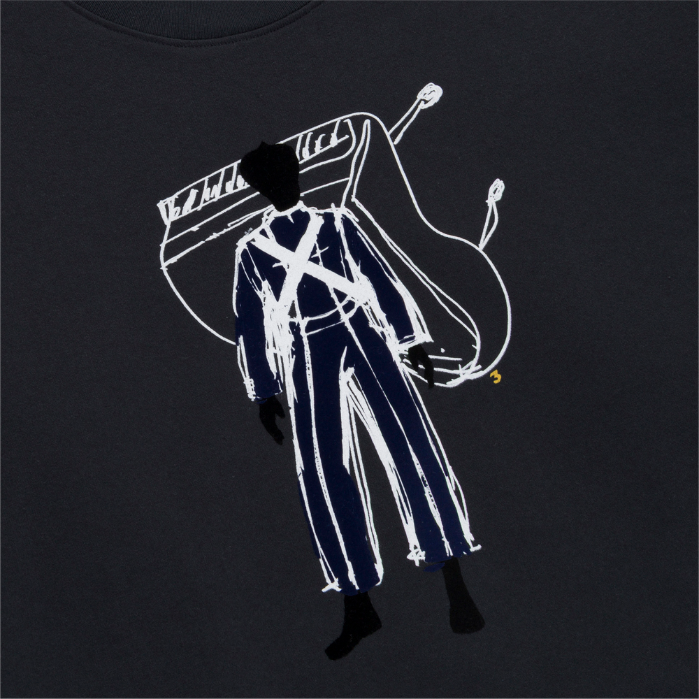 7 PIANO SKETCHES COVER CREWNECK