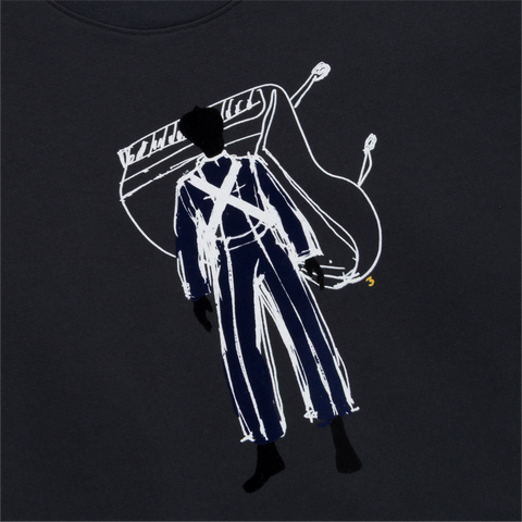 7 PIANO SKETCHES COVER CREWNECK