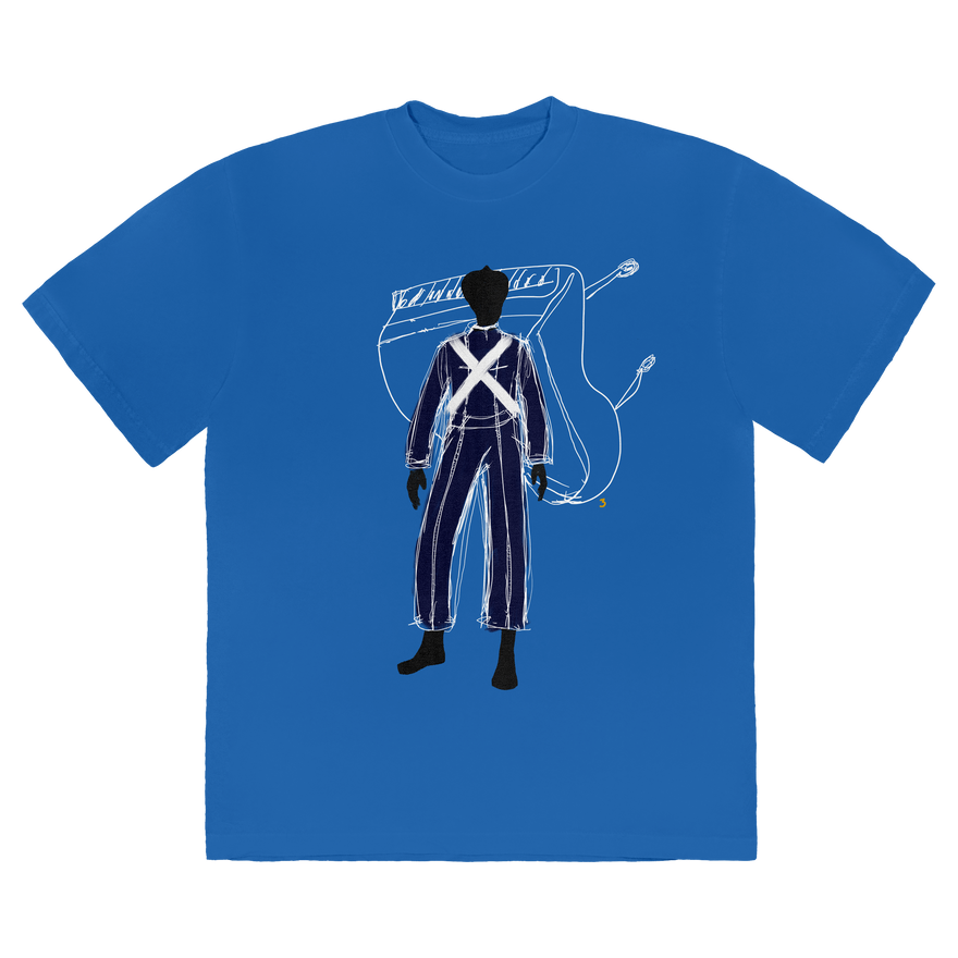 A T-shirt design capturing the essence of André 3000's introspective musical journey