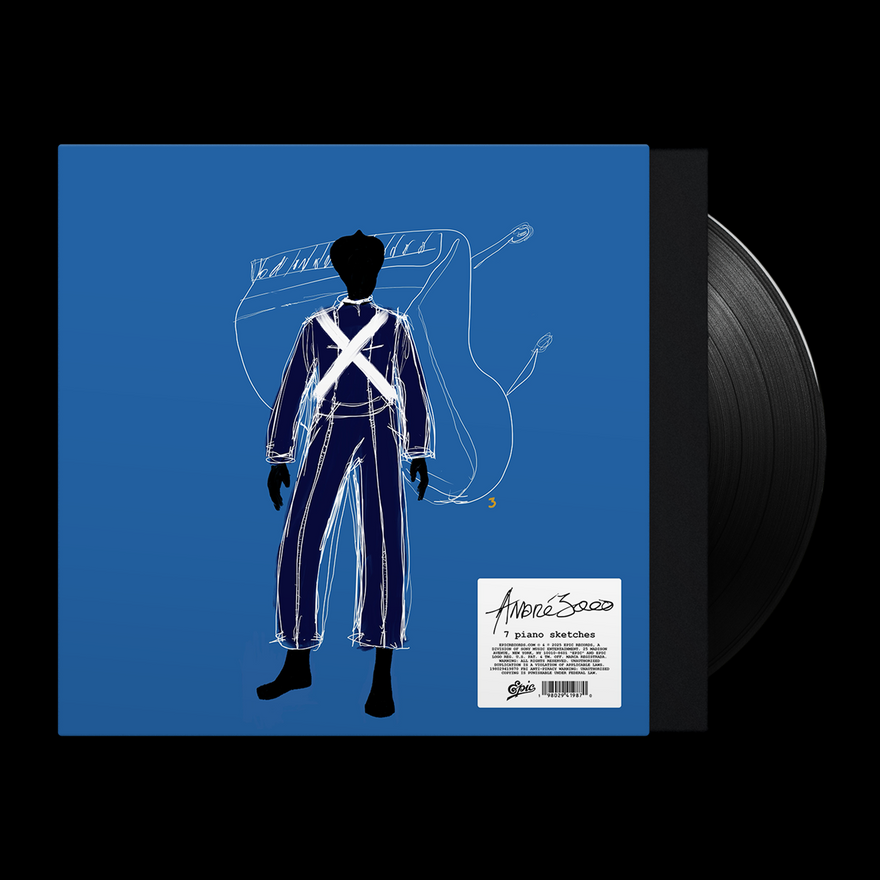 Album cover art for André 3000's '7 Piano Sketches'