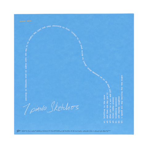 7 PIANO SKETCHES 10" VINYL LP